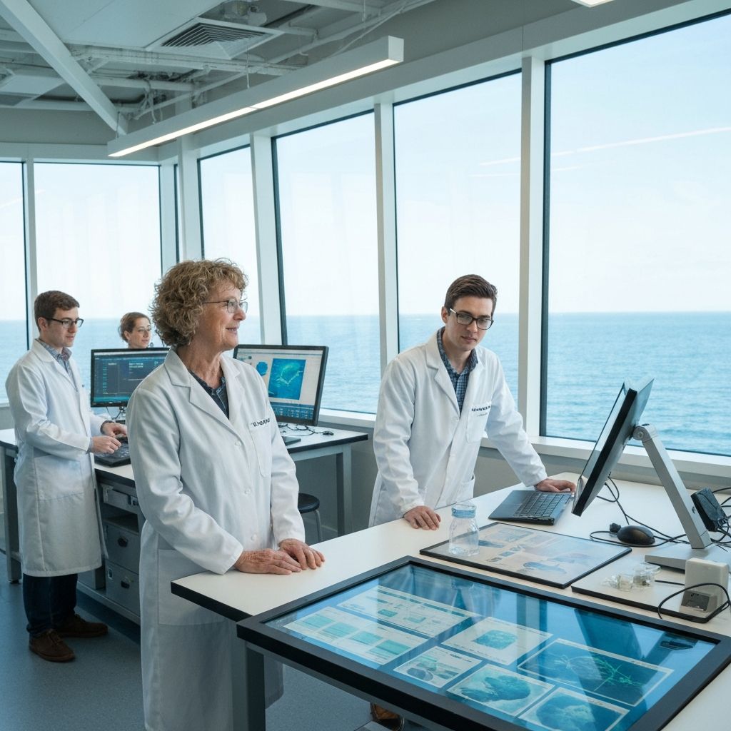 Blue Carbon Materials research and development team